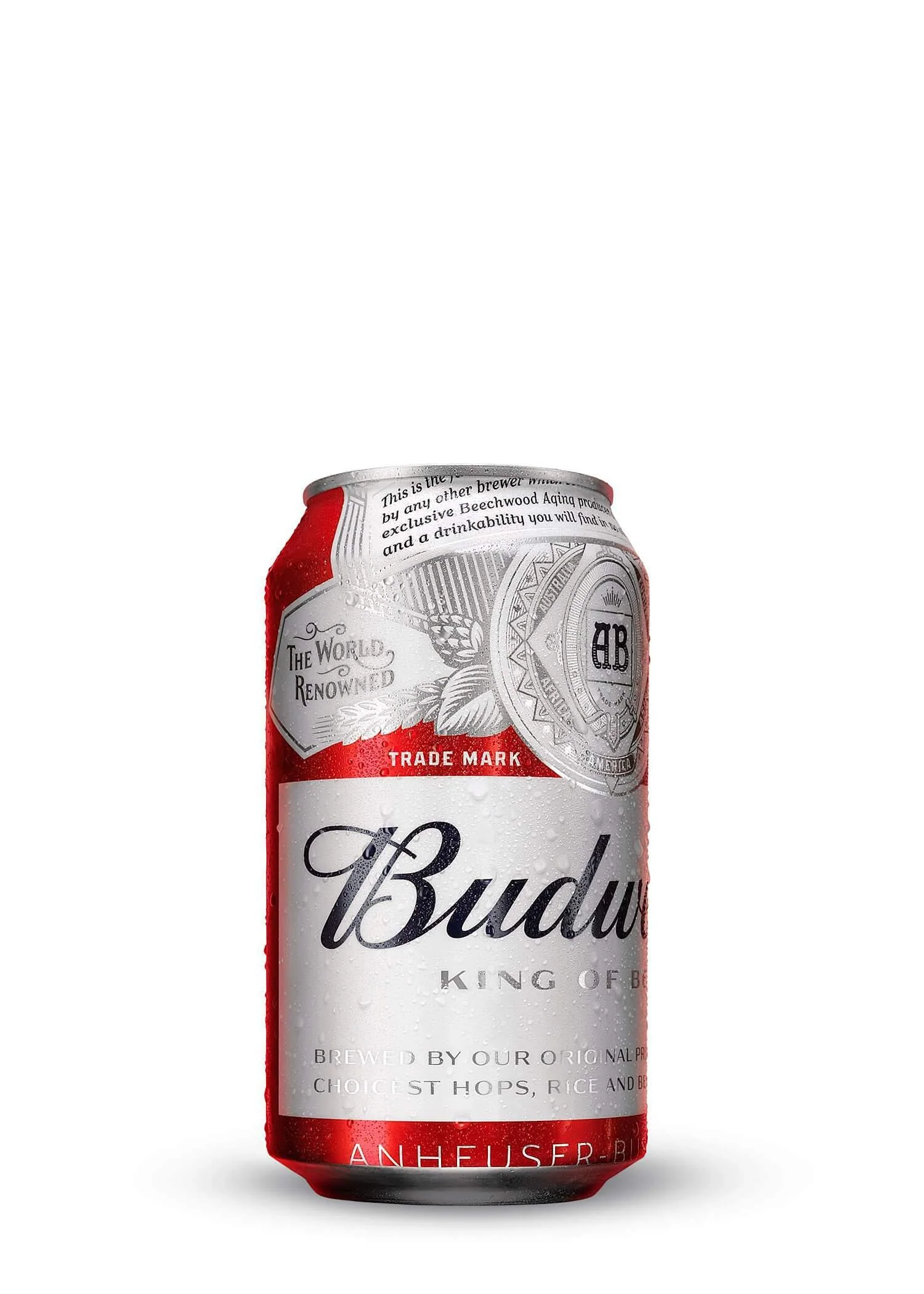 budweiser lata 33 cl escerveza 1
