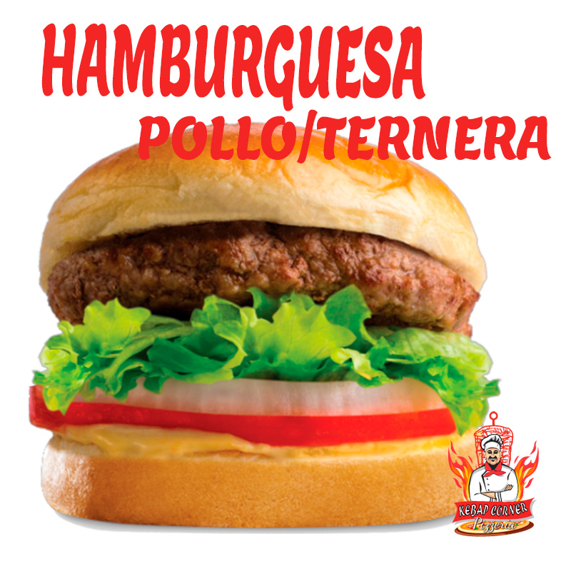 hamburguesa pollo ternera